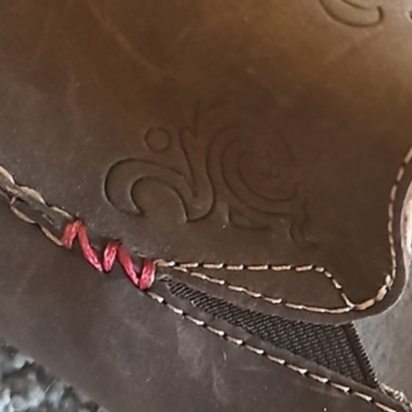 $140 9 Tooled Leather Olukai Korean Slip-ons as if new firm$ - Picture 6 of 14